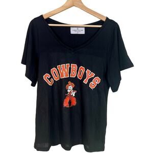 Gameday Couture Women's Oklahoma State Pistol‎ Pete Cowboys Shirt Sz Small